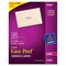 Avery Mailing Labels- Permanent- 1 in. x 2.63 in.- 300 Labels-PK- Clear